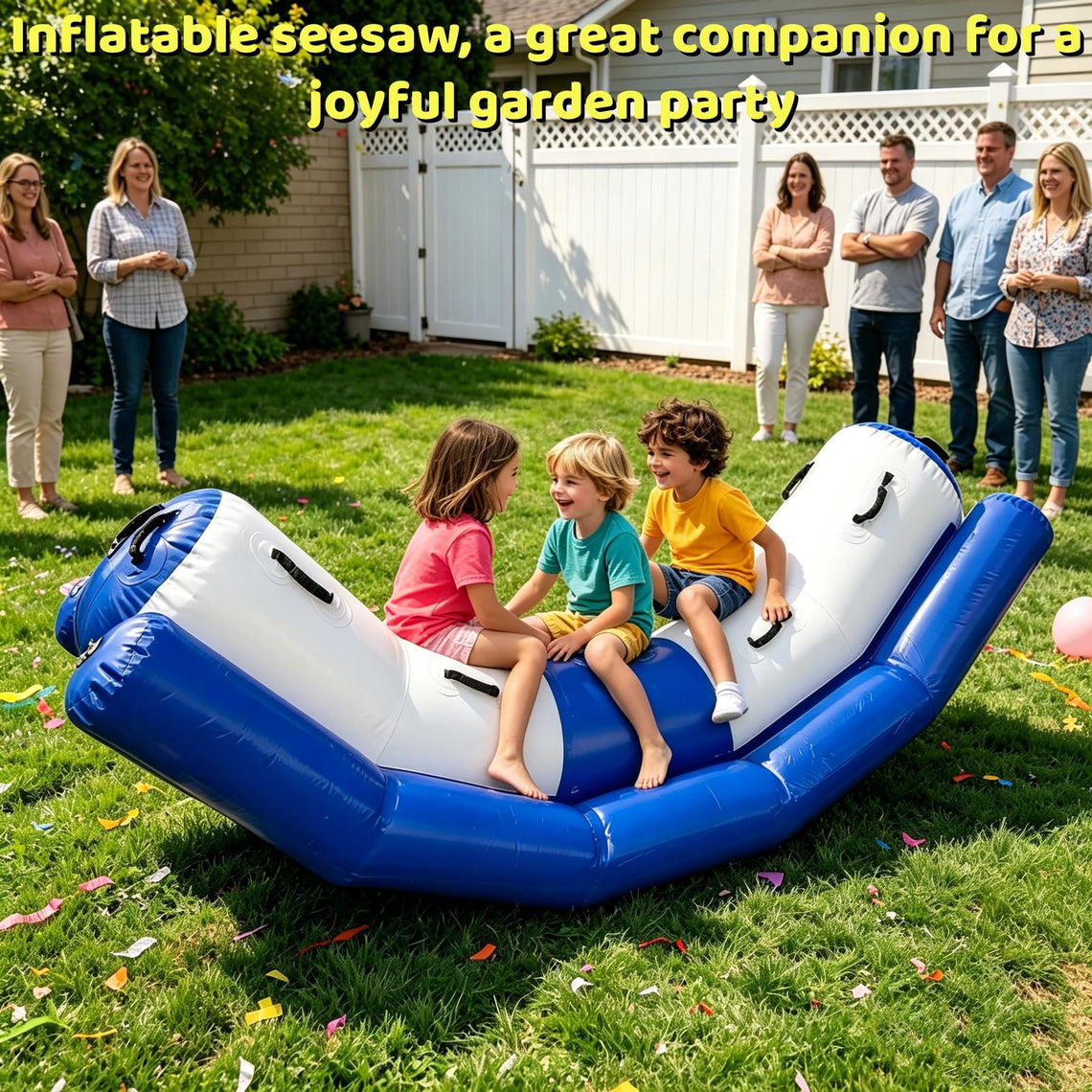 Giant Inflatable Water Seesaw for 2–4 Riders